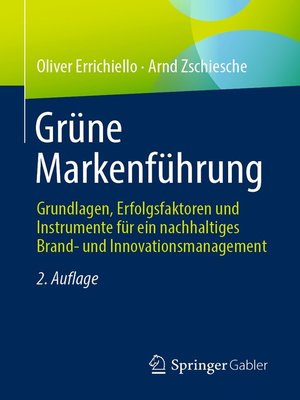 cover image of Grüne Markenführung